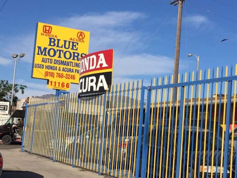 BLUE MOTORS AUTO DISMANTLINGHONDA ACURA at 11166 Tuxford St Sun Valley CA 91352 2 768x576