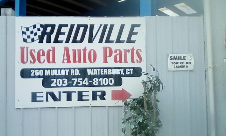 Reidville Used Auto Parts at 260 Mulloy Rd Waterbury CT 06705 5 768x461