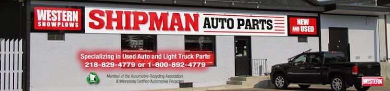 Shipman Auto Parts at 1711 SE 13th St Brainerd MN 56401 1 768x179